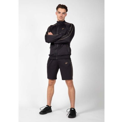 Gorilla Wear Wenden Track Shorts Black/Gold