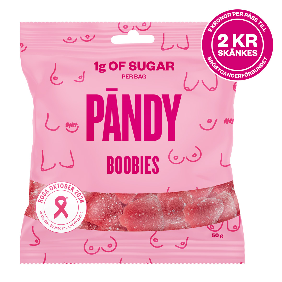 Pändy Candy 50 g Boobies i gruppen Matvarer / Snacks & godteri hos Proteincompany (PB-181991)