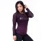 NEBBIA Flash Mesh Longsleeve Burgundy NEBBIA Flash Mesh Longsleeve Burgundy