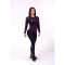 NEBBIA Flash Mesh Longsleeve Burgundy NEBBIA Flash Mesh Longsleeve Burgundy