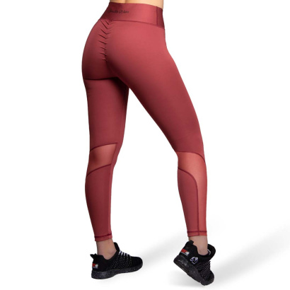 Gorilla Wear Kaycee Tights Burgundy