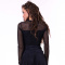 NEBBIA Flash Mesh Longsleeve Black