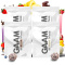 4 x GAAM 100% MASS Premium 1 kg 4 x GAAM 100% MASS Premium 1 kg