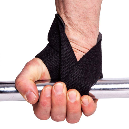 C.P. Sports Figure 8 Straps - Closed Loop Quick Straps Black