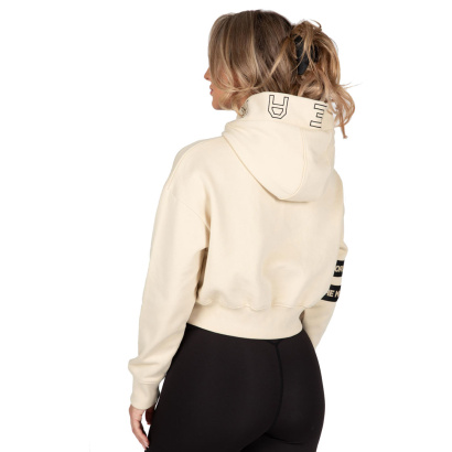 Gorilla Wear Tracy Cropped Hoodie Beige