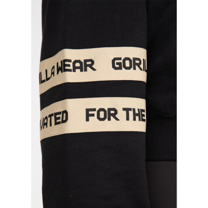 Gorilla Wear Tracy Cropped Hoodie Black