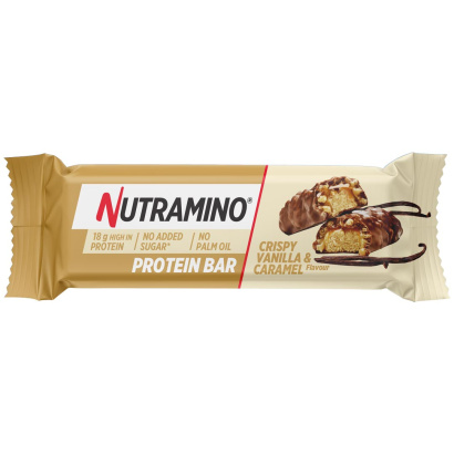 12 x Nutramino Protein Bar 55 g Crispy Vanilla and Caramel