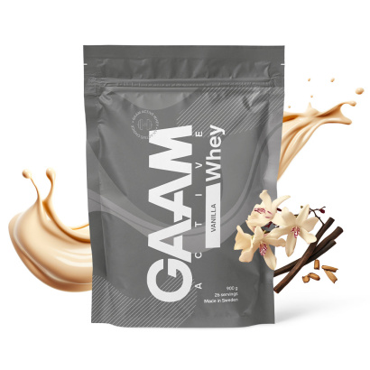 2 x GAAM Active Whey Proteinpulver 900 g