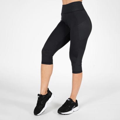 Gorilla Wear Monroe Cropped Leggings Black
