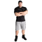 GASP Division Sweatshorts Light Grey Melange