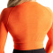 Better Bodies Rib Seamless Crop LS Sunset Melange