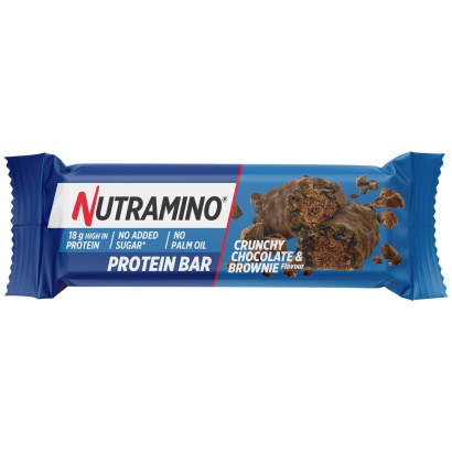 12 x Nutramino Protein Bar 55 g Crunchy Chocolate Brownie 12 x Nutramino Protein Bar 55 g Crunchy Chocolate Brownie
