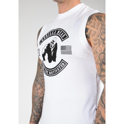 Gorilla Wear Tulsa Tank Top White