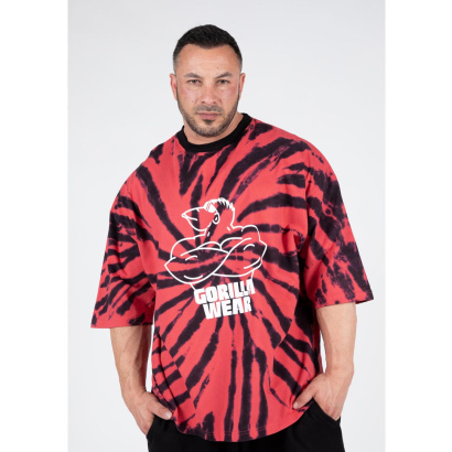 Gorilla Wear Legacy Oversized T-Shirt Red/Black