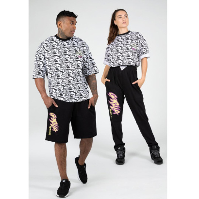 Gorilla Wear Legacy Oversized T-Shirt White/Black