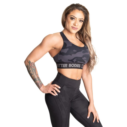 Better Bodies Classic Sports Bra Dark Camo