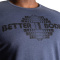 Better Bodies Recruit Tee Sky Blue Melange