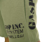 GASP Thermal Shorts Washed Green