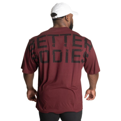 Better Bodies Union Iron Tee Maroon Better Bodies Union Iron Tee Maroon