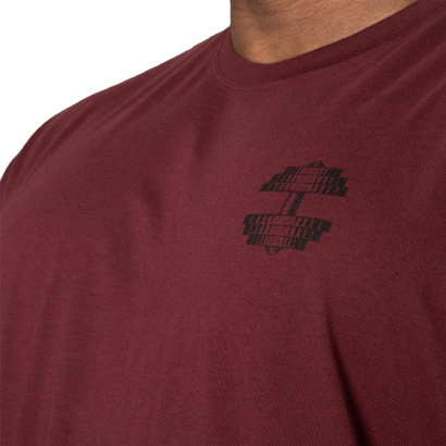 Better Bodies Union Iron Tee Maroon Better Bodies Union Iron Tee Maroon