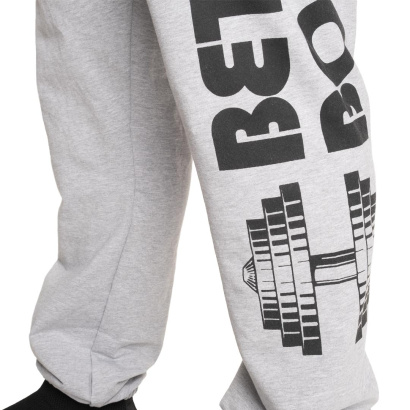 Better Bodies Stanton Sweatpants Light Grey Melange V2