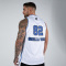 Gorilla Wear San Mateo Jersey Tank Top white/blue