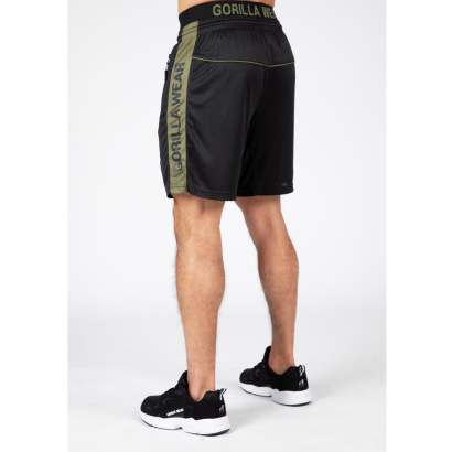 Gorilla Wear Atlanta Shorts black/green
