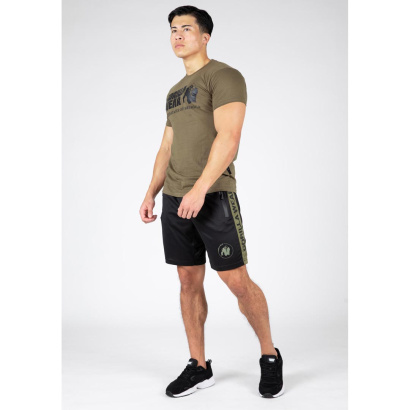 Gorilla Wear Atlanta Shorts black/green