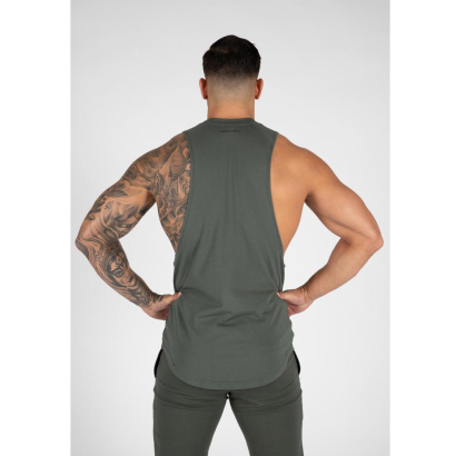 Gorilla Wear Milo Drop Armhole Tank Top green Gorilla Wear Milo Drop Armhole Tank Top green