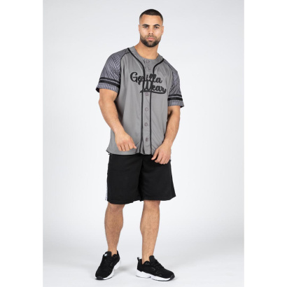 Gorilla Wear 82 Baseball Jersey Grey