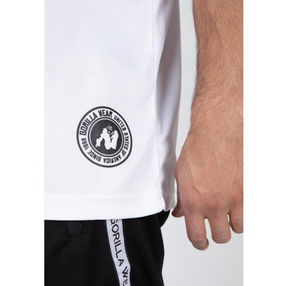 Gorilla Wear 82 Baseball Jersey White