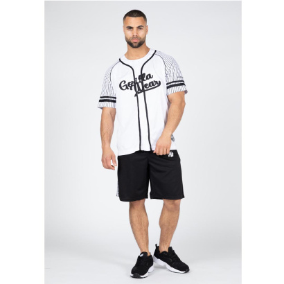 Gorilla Wear 82 Baseball Jersey White