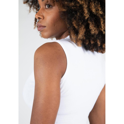 Gorilla Wear Livonia Crop Top white