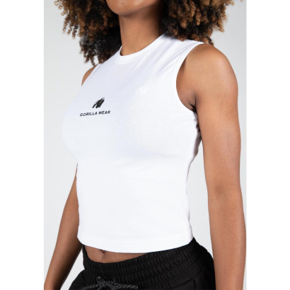 Gorilla Wear Livonia Crop Top white