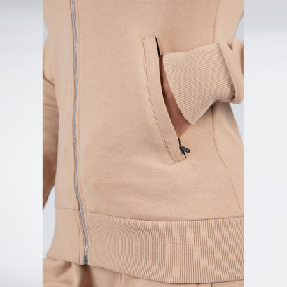 Gorilla Wear Marion Zipped Hoodie beige