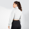 Gorilla Wear Ocala Cropped Half-Zip Sweatshirt grey