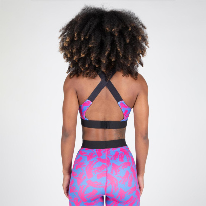 Gorilla Wear Colby Sports Bra blue/pink