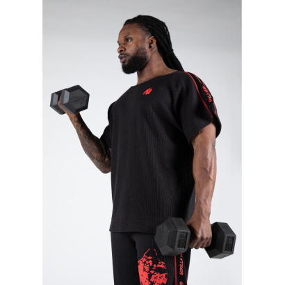 Gorilla Wear Buffalo Old School Workout Top black/red