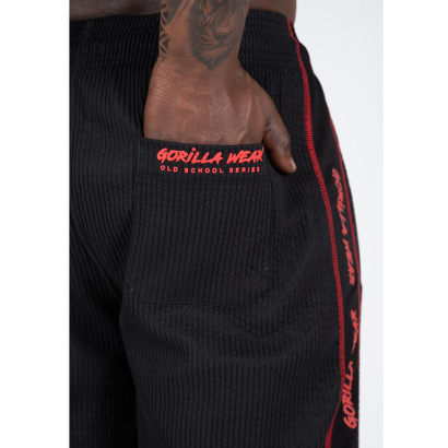 Gorilla Wear Buffalo Old School Workout Pants black/red Gorilla Wear Buffalo Old School Workout Pants black/red