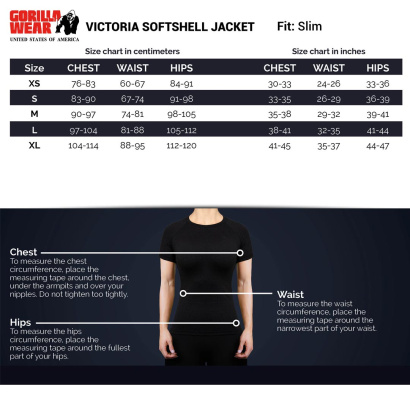 Gorilla Wear Victoria Softshell Jacket black