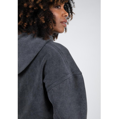 Gorilla Wear Crowley Oversized Women´s Hoodie washed grey
