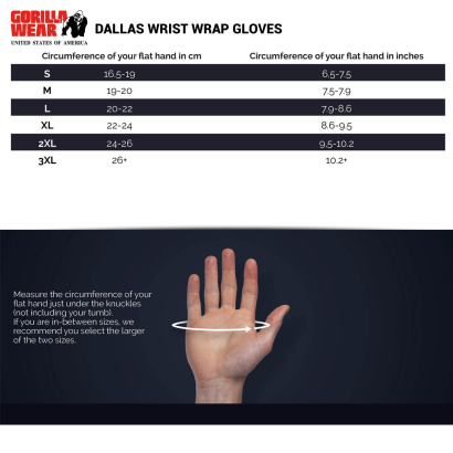 Gorilla Wear Dallas Wrist Wraps Gloves Black/Blue Gorilla Wear Dallas Wrist Wraps Gloves Black/Blue