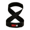 Gorilla Wear Figure 8 Lifting Straps Black