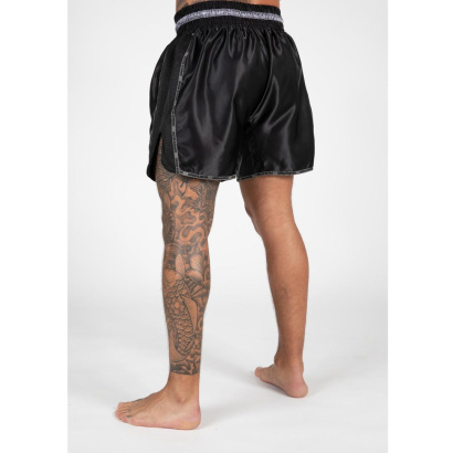Gorilla Wear Piru Muay Thai Shorts Black