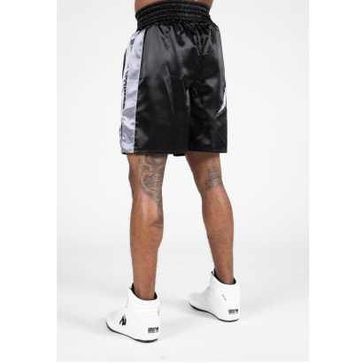 Gorilla Wear Hornell Boxing Shorts Black/Grey