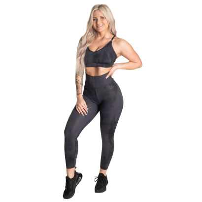 Better Bodies High Waist Leggings Dark Grey Grunge