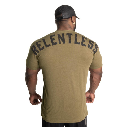 GASP Skull Standard Tee Army Green Melange GASP Skull Standard Tee Army Green Melange