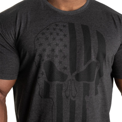 GASP Skull Standard Tee Dark Grey Melange GASP Skull Standard Tee Dark Grey Melange