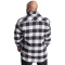 GASP Heavy Flannel shirt Grey/Black
