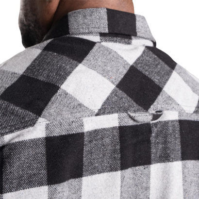 GASP Heavy Flannel shirt Grey/Black